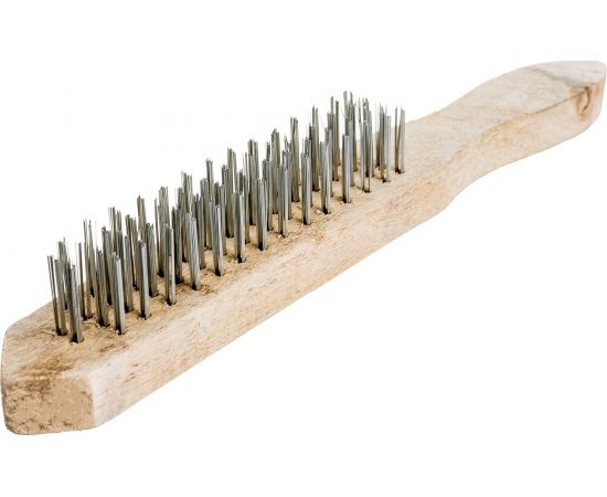 Ручная щетка SKRAB дерево 4-х рядная 35313 – изображение 2