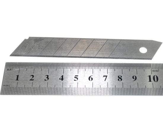 Набор сегментированных лезвий ZOLDER 18 мм, толщина 0,5 мм, 10 шт 4680001115734 – изображение 2