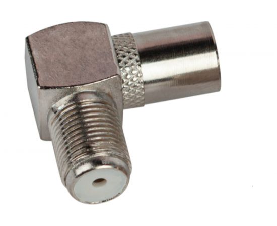 Угловой переходник ЭРА RA04 гнездо F - штекер TV Б0048296 – изображение 2