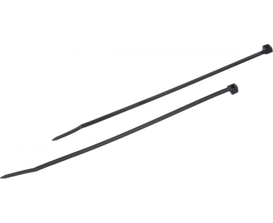 Нейлоновые хомуты Зубр черные, 4.5x200 мм, 100 шт. 309030-45-200 – изображение 2