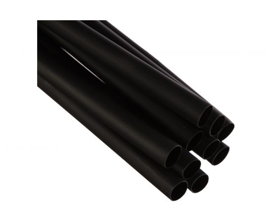 Термоусадочная клеевая трубка КВТ, ТТК 2:1-9/4.5 черная 74302 – изображение 2