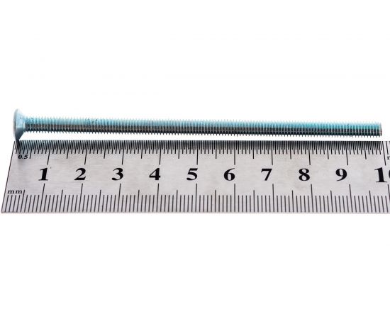 Потайной винт КРЕП-КОМП цинк DIN965 5х100 10шт вп5100мф – изображение 3