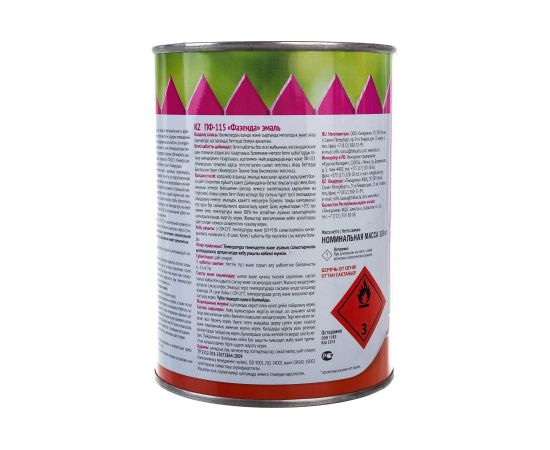 Эмаль Ленинградские краски Фазенда ПФ-115 серая 0,9 кг 24302 – изображение 3