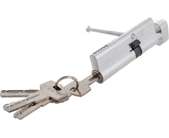 Цилиндровый механизм НОРА-М ЕСО AL ЛПВ-90 55-35 хром 16563 – изображение 3