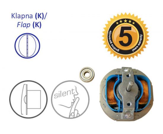 Вентилятор MTG A120XS-K клапан 29507X – изображение 3