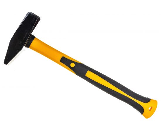 Слесарный молоток Ultima 800г, фибергласовая обрезиненная рукоятка 121015 – изображение 3