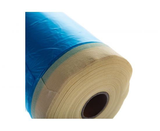 Плёнка маскирующая ROXTOP с клеящей лентой (1 шт; 1.8х33 м) RoxelPro 336264 – изображение 3