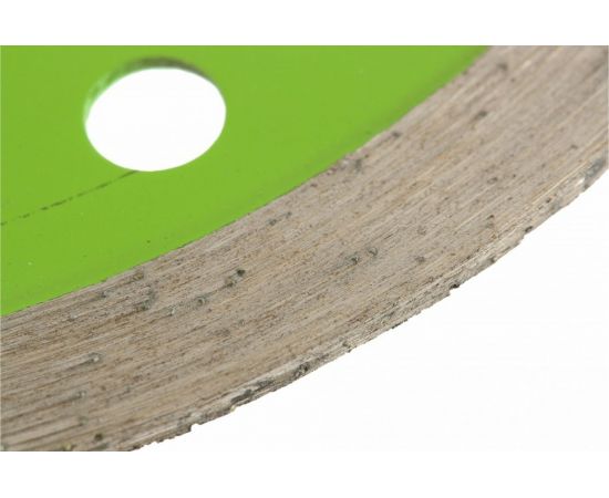 Диск алмазный отрезной сплошной по керамограниту (125х22.2 мм; 2.3х6 мм) СИБРТЕХ 731617 – изображение 3