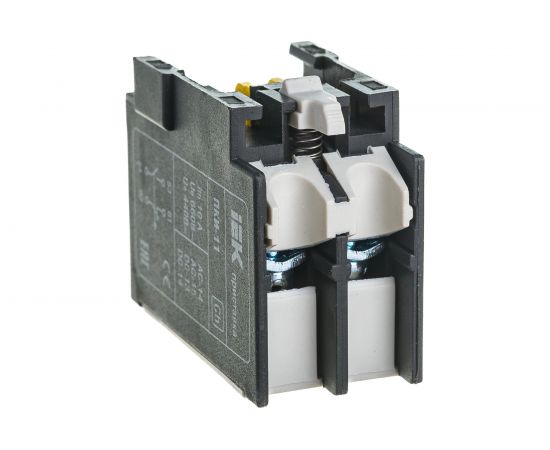 Приставка IEK ПКИ-11 дополнительные контакты 1з+1р KPK10-11 – изображение 3