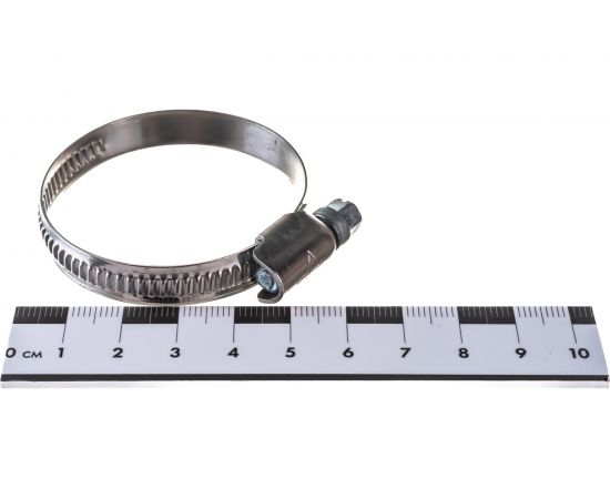 Универсальный хомут ЕВРОПАРТНЕР 32-50, нержав. сталь, 1 шт. G1 0869 – изображение 4