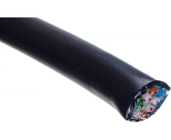 Кабель ЭРА витая пара F/UTP 4x2x24AWG Cat5e CU PE OUTDOOR 305м SIMPLE Б0044686 – изображение 4