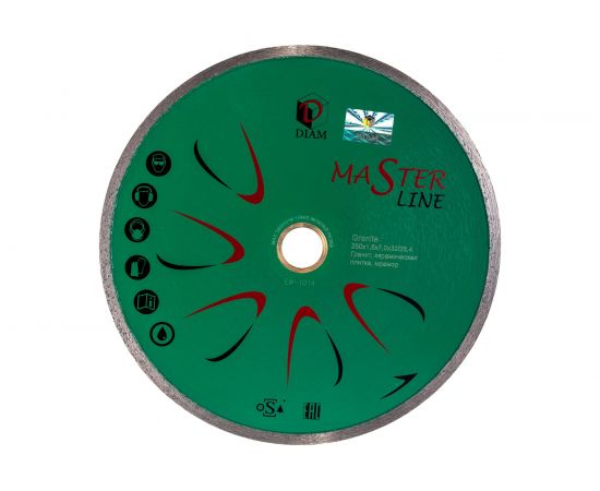Диск алмазный по граниту (250x32/25.4 мм) Granite Diam 000243 – изображение 4
