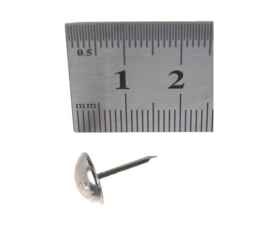 Мебельный гвоздь ЕВРОПАРТНЕР 670 никель 30 шт. 13 3076 11 – изображение 4