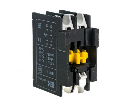 Приставка IEK ПКИ-11 дополнительные контакты 1з+1р KPK10-11 – изображение 4