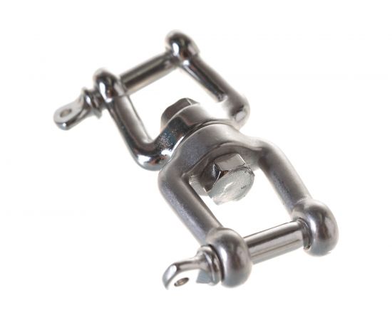 Вертлюг, "скоба-скоба" ЕВРОПАРТНЕР D8 мм, нержав. сталь, 1 шт G1 6408 – изображение 4