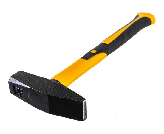 Слесарный молоток Ultima 800г, фибергласовая обрезиненная рукоятка 121015 – изображение 4