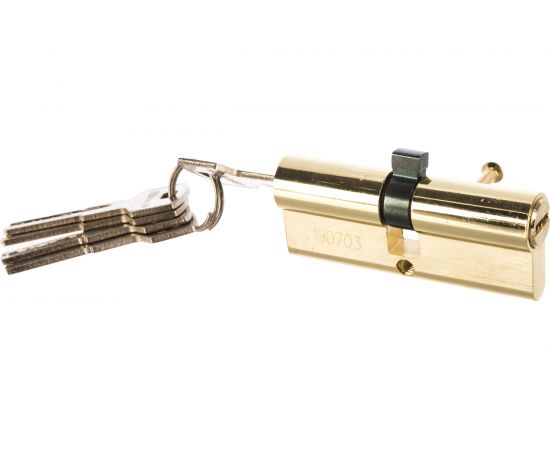 Цилиндровый механизм НОРА-М ЕСО Z ЛП-80 40-40 латунь Х 15516 – изображение 4