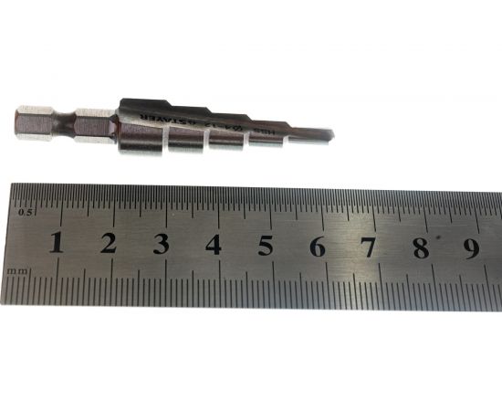 Сверло ступенчатое по металлу (4-12 мм; 5 ступеней; 65 мм) STAYER 29660-4-12-5 – изображение 5