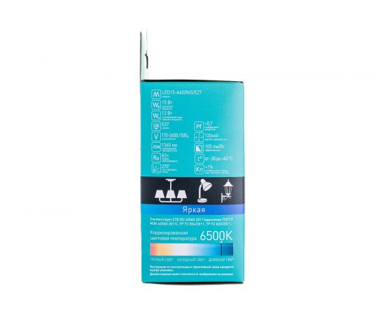 Светодиодная лампа Camelion LED15-A60/865/E27 15Вт 220В 12713 – изображение 5