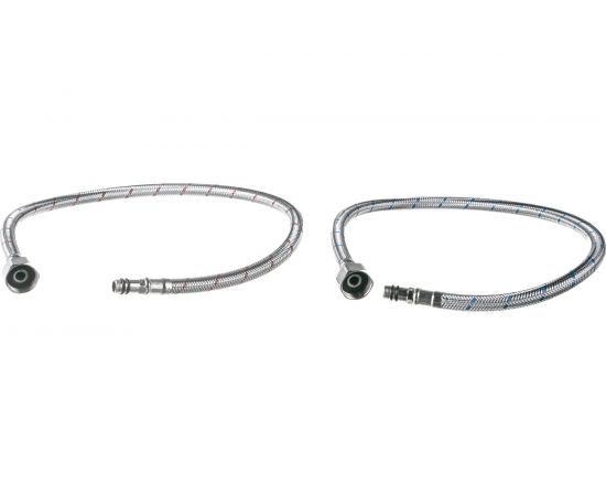 Смеситель для кухни MELANA нерж.сталь, однорычажный, сатин, вытяжной излив 8111 – изображение 8