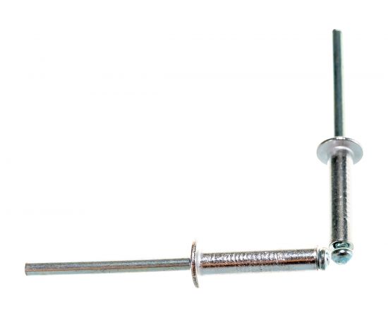 Заклепка вытяжная алюминий/сталь (250 шт; 4.8x21 мм) Метизный двор 4607173907233 