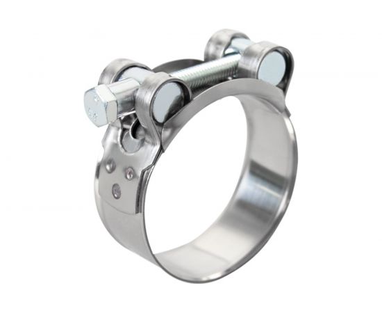 Силовой хомут из нержавеющей стали KRAFT W2, 48-51 мм, уп. 5 шт. KT 880522 