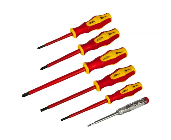 Набор отверток диэлектрических Ultra Grip КОБАЛЬТ 646-522 