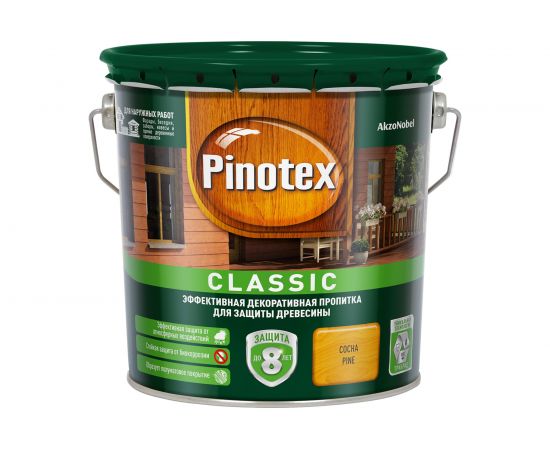 Антисептик PINOTEX CLASSIC NW сосна 2,7л 5234309 