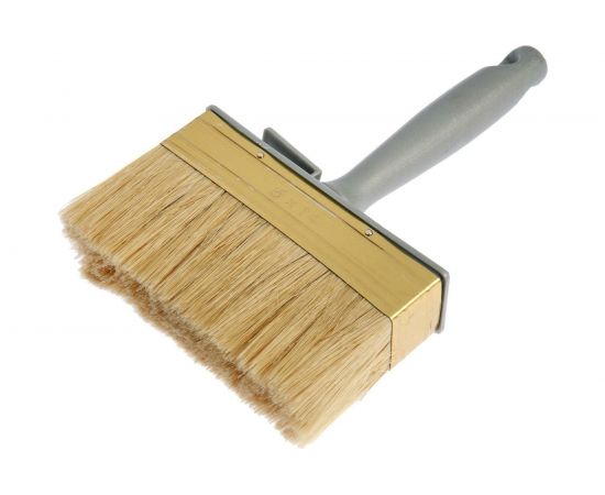 Кисть-макловица TUNDRA натуральная щетина, пластиковая ручка, 50 х 140 мм 881583 