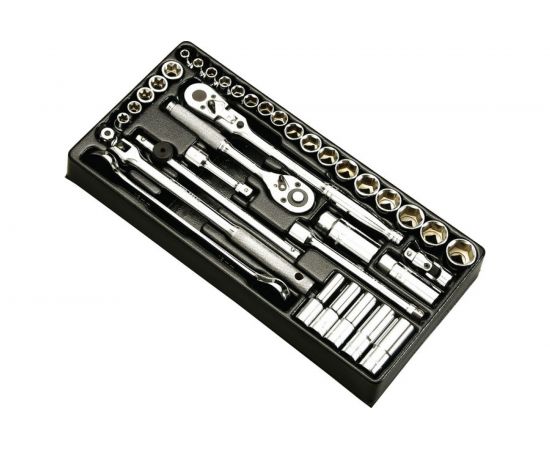 Набор головок и аксессуаров Hans ложемент 3/8 38 шт TT-38 