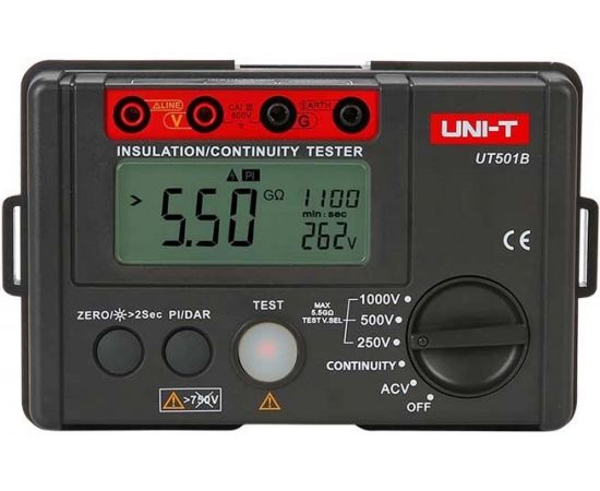 Цифровой измеритель сопротивления изоляции UNI-T UT501B 00-00002639 