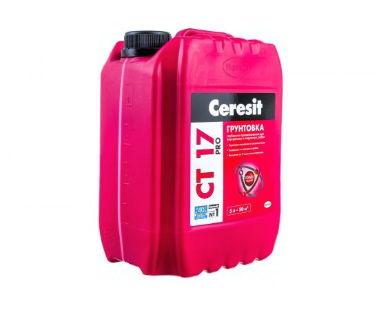Укрепляющая грунтовка CERESIT CT 17 Pro 5 л зима 210486 