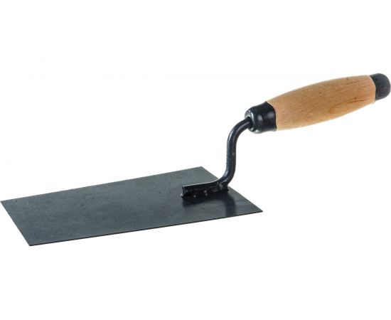 Кельма отделочника, стальная, деревянная усиленная ручка Россия 86241 