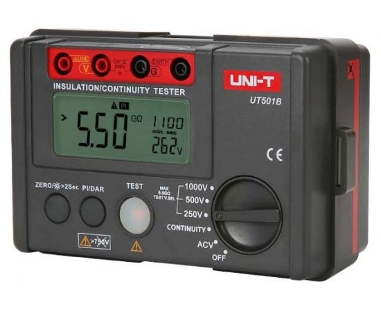 Цифровой измеритель сопротивления изоляции UNI-T UT501B 00-00002639 – изображение 2