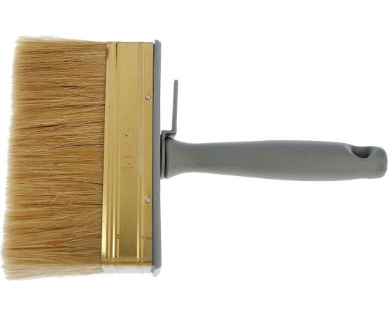 Кисть-макловица TUNDRA натуральная щетина, пластиковая ручка, 50 х 140 мм 881583 – изображение 2