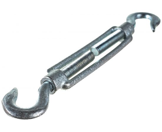 Талреп STAYER DIN 1480, крюк-крюк, М12, 4 шт, оцинкованный, 30525-12 – изображение 2