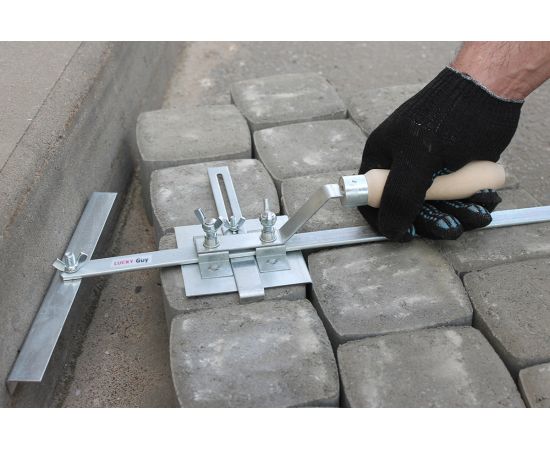 Разметчик тротуарной плитки LUCKY Guy Быстрый шаблон, оцинкованный 700 19 701 0LG – изображение 2
