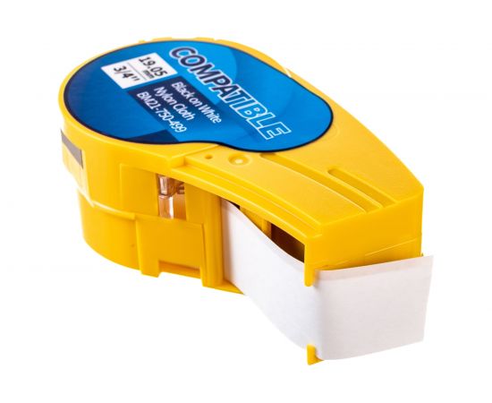 Лента Русмарк BM21-750-499, 19.05мм/4.87м нейлон, черная на белом BMP21 Plus , Китай RM110895 – изображение 2