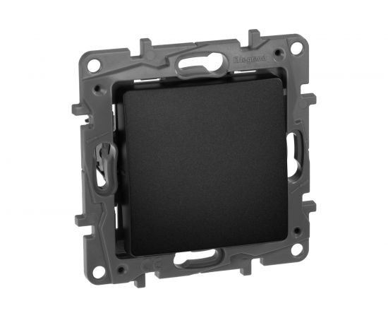 Выключатель без фиксации Legrand кнопка с Н.О./Н.З. Etika 6 A 250 В 672614 – изображение 2