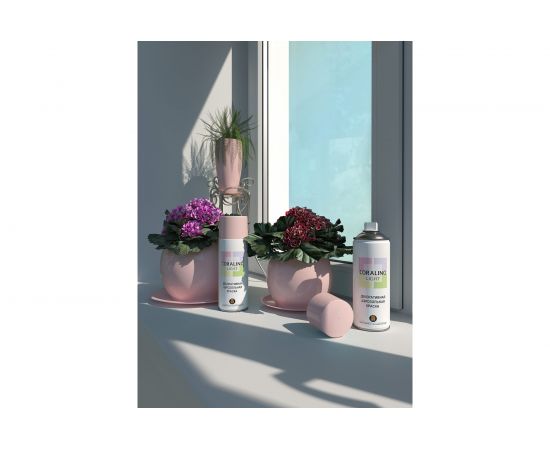 Декоративная аэрозольная краска CORALINO LIGHT Нежно розовый CL1009 – изображение 3