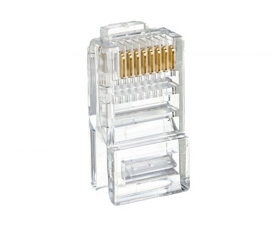 Многожильный коннектор NIKOMAX RJ45/8P8C 100шт NMC-RJ88RE06UD1-100 – изображение 3