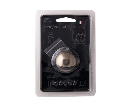 Упор дверной Code Deco DS-0002-AB 28856 – изображение 3