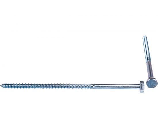 Шуруп глухарь с шестигранной головкой Метизный двор 10x220, 20 шт. 4607159064066 – изображение 3