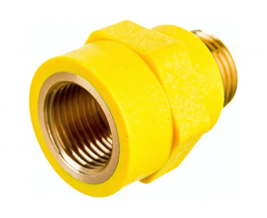 Комбинированная муфта SLT AQUA ВР 20х3/4 мм SLTFM5202 – изображение 3