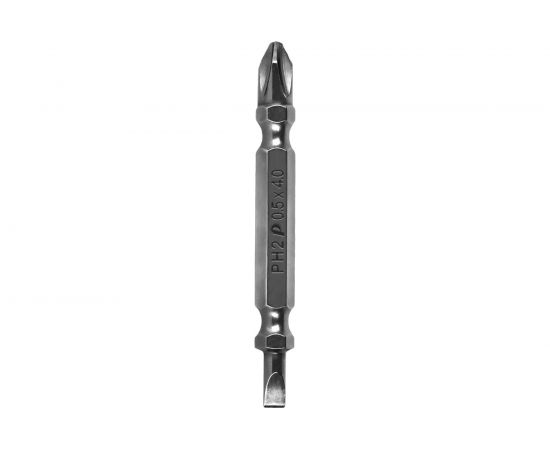 Бита двусторонняя PH2-SL 0.5-4 Профи (2 шт; 60 мм) ПРАКТИКА 776-546 – изображение 3
