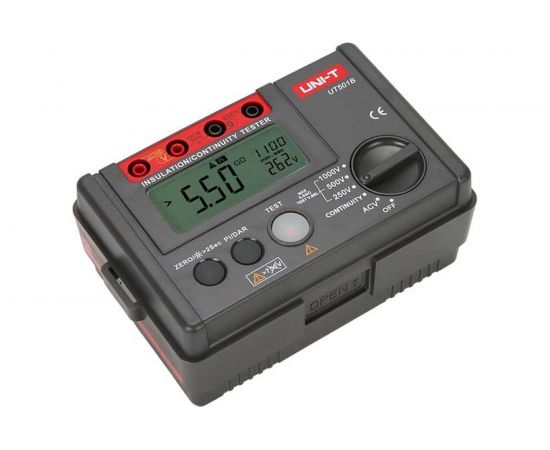 Цифровой измеритель сопротивления изоляции UNI-T UT501B 00-00002639 – изображение 4