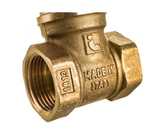 Задвижка клиновая ITAP муфтовая латунная 3/4 PN16 /10/80/ 156/3/4 1560034:836 – изображение 4