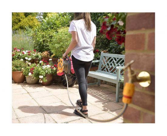 Катушка HoZelock 2427 Микро Click & Go со шлангом 10 м и комплектом фитингов 2427 3600 – изображение 5