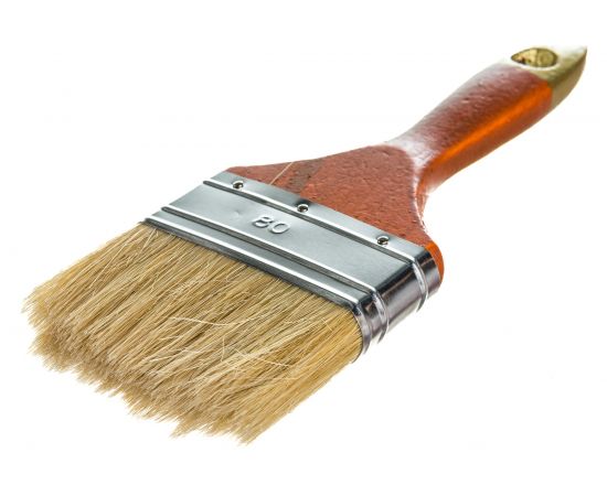 Универсальная кисть, смешанная щетина, деревянная ручка COLOR EXPERT 80мм 81128012 – изображение 5
