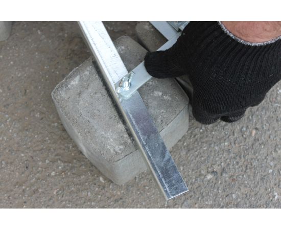 Разметчик тротуарной плитки LUCKY Guy Быстрый шаблон, оцинкованный 700 19 701 0LG – изображение 5